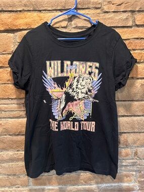 Black Wild Ones Band Tee Size L